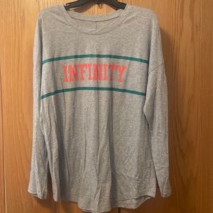 Women long sleeve T shirt size XL